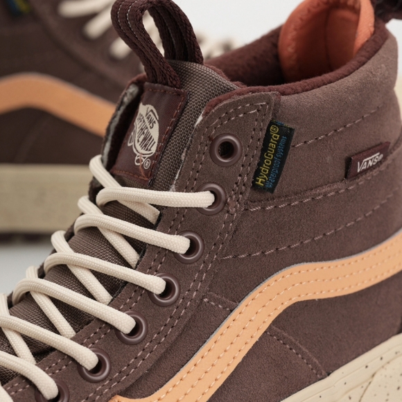 Men's Vans MTE Sk8-Hi Waterproof 'Splatter Taupe' - Picture 6 of 16